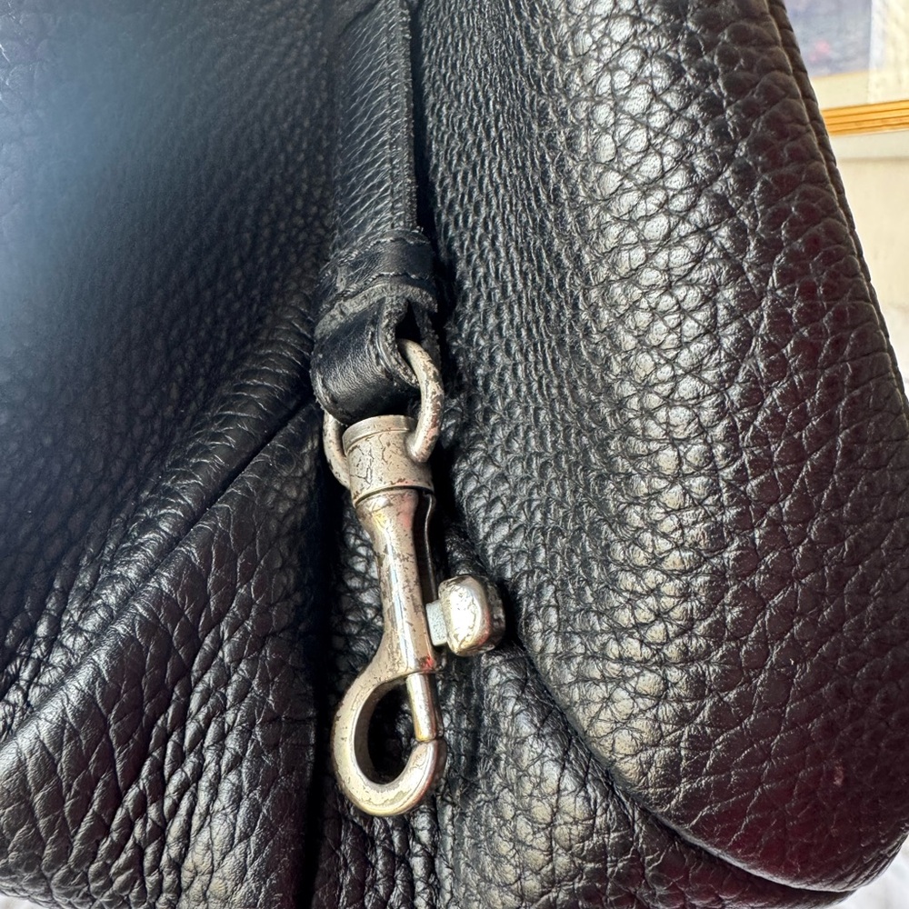 AUTHENTIC Bottega Veneta Black Intrecciato Leather mini tote shoulder hobo bag - Picture 15 of 16